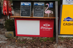 Flamingo-Biergarten-Eventanzeige